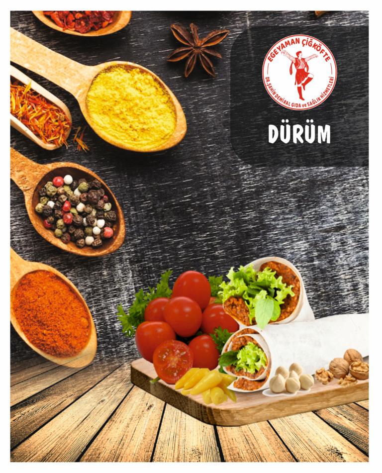 Çiğ Köfte Dürüm (100 gr)