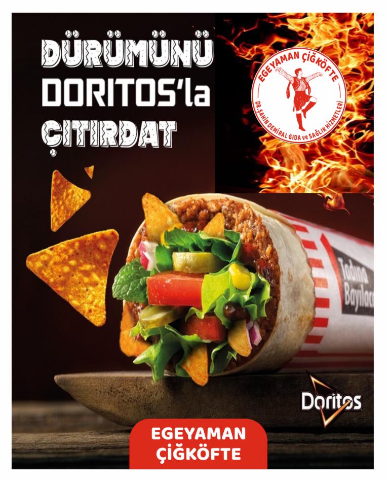 Doritoslu Çiğ Köfte Dürüm (100 gr)